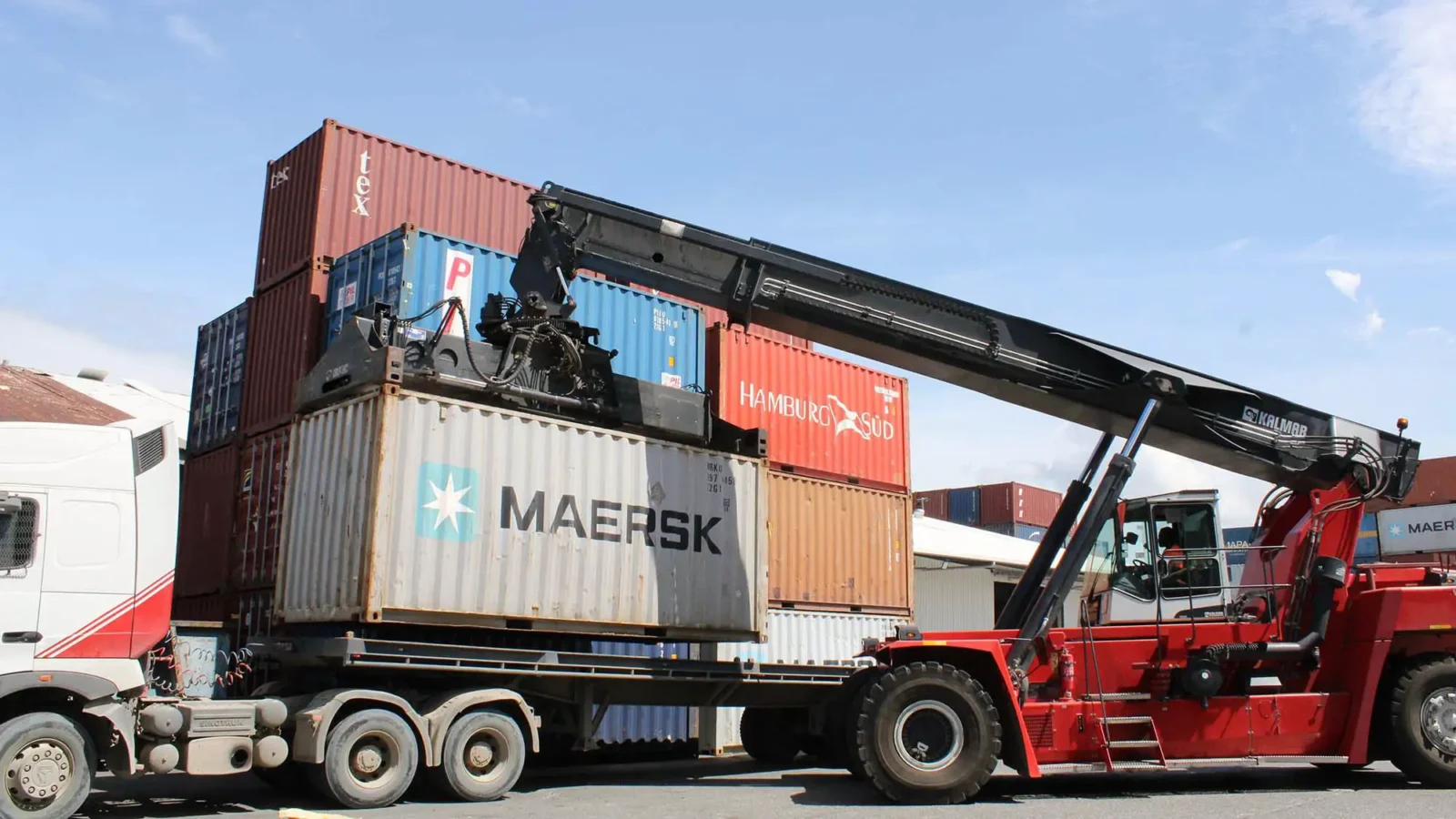 EFM Maersk Container Freight Transport